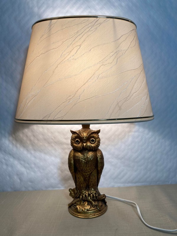 Tafellamp in de vorm van een uil: Loevsky & Loevsky WMC