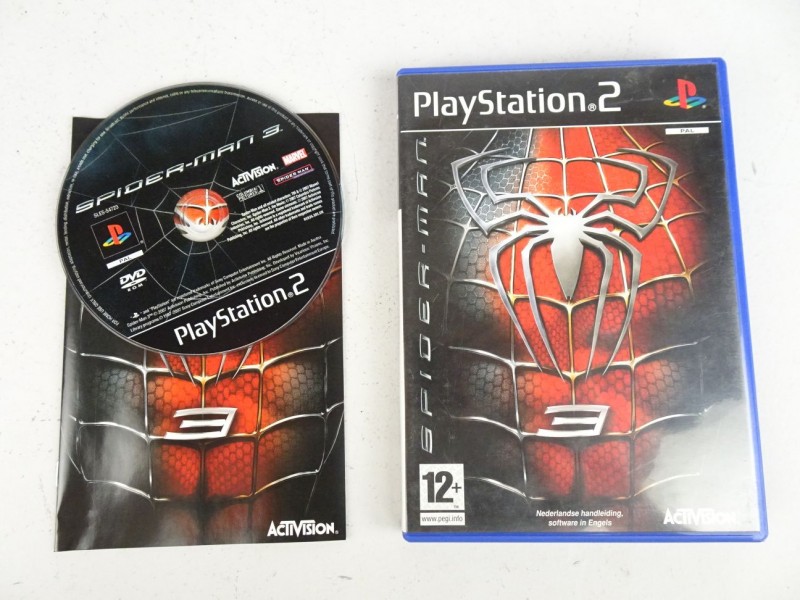 PS2 spel: Spider-Man 3