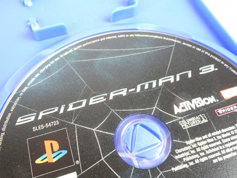 PS2 spel: Spider-Man 3