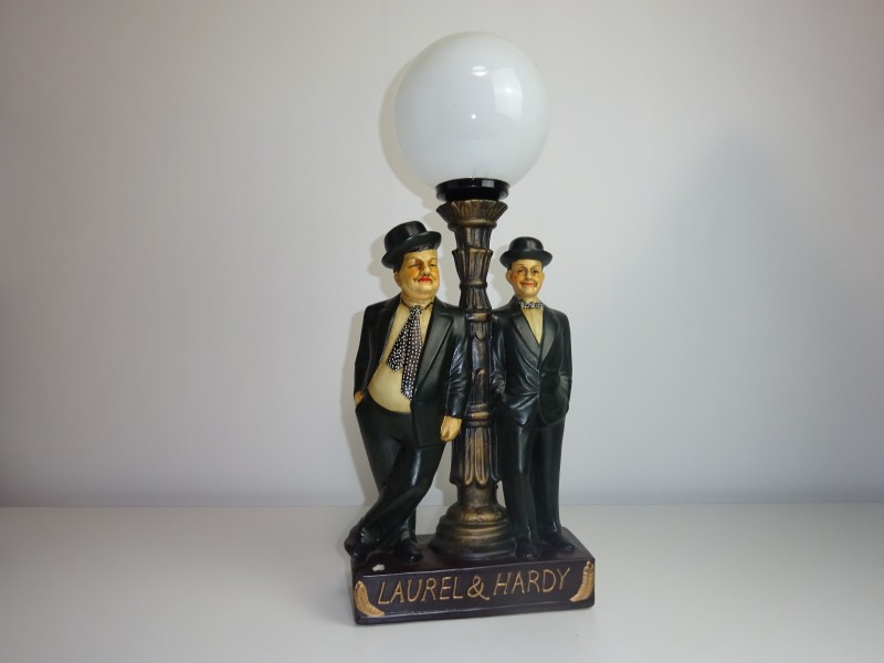 Werkende Lamp: Laurel & Hardy / Dikke en de Dunne, Deko Trends