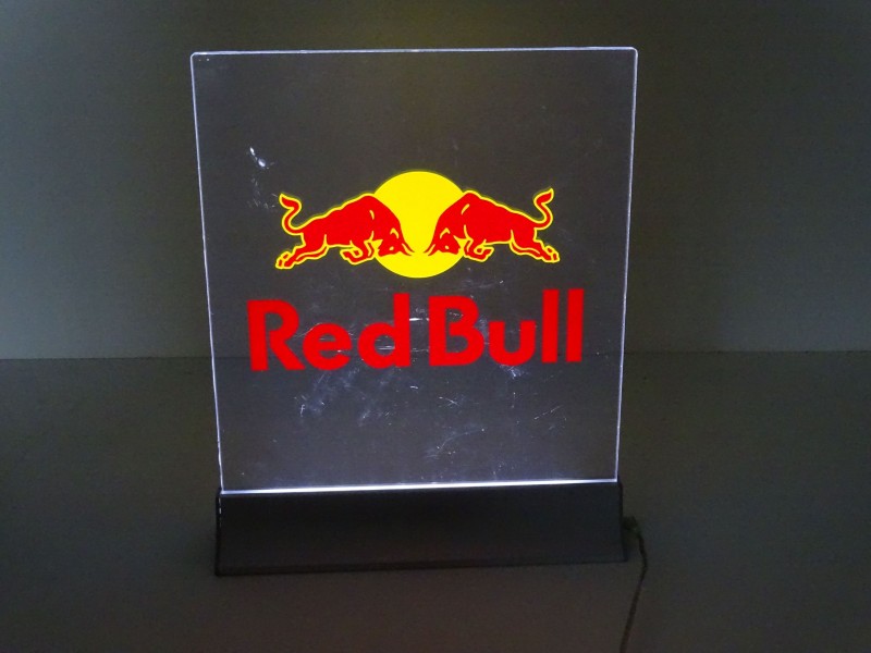 Red Bull Panel Stand 08, Tafel Licht Bord, Volt - Kringwinkel