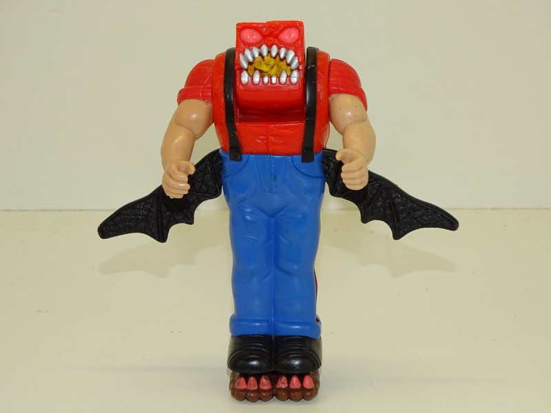 Vintage The Real Ghostbusters Figuur, Haunted Humans, Hard Hat Horror Ghost, Columbia Pictures, 1988