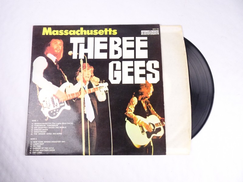 Vinyl album: The Bee Gees, Massachusetts.