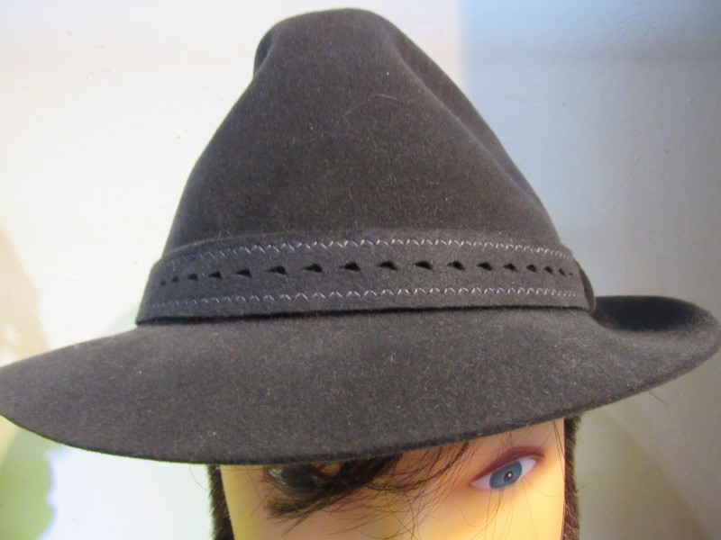 Mis kralen Graf Grijze hoed voor mannen, Brummels - De Kringwinkel