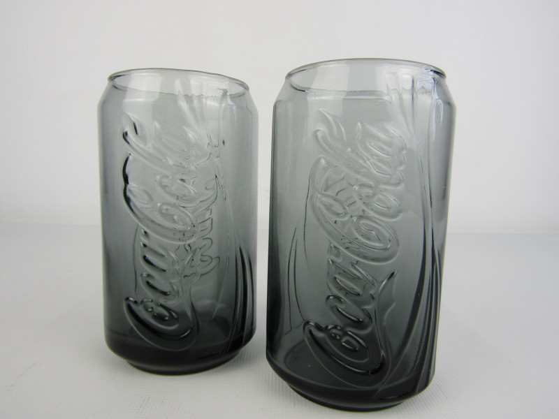 Dictatuur meerderheid Woning 2 x Coca Cola glas, McDonalds, 2008 - De Kringwinkel