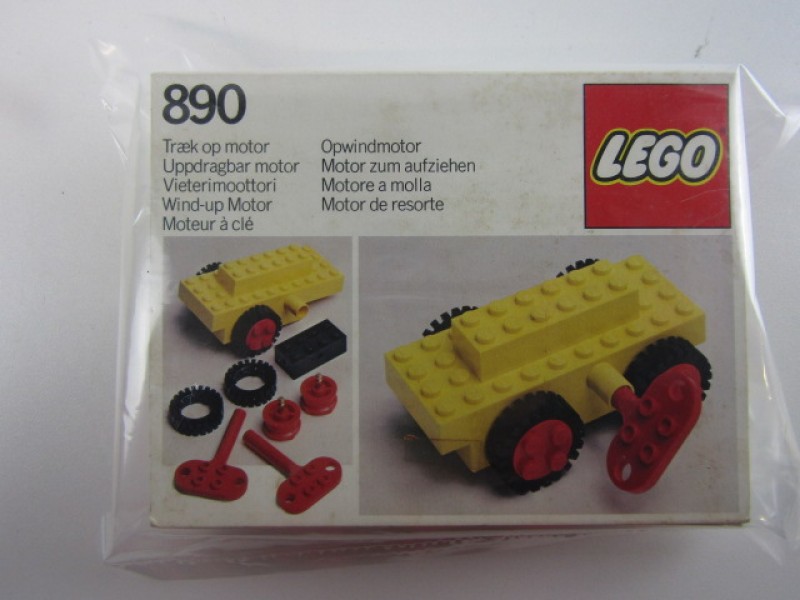 Vintage Lego Opwind Motor Nr890.1982