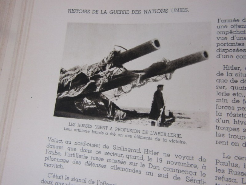 Boek, L'histoire De La Guerre Des Nations Unies Deel 1, Franstalig, 1947