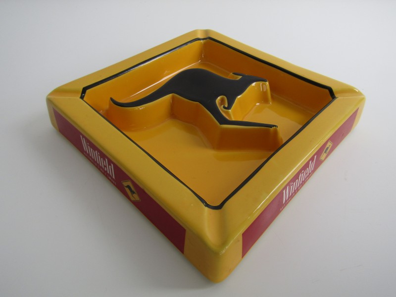 Asbak Winfield, Austarlia's No 1 Smoke, Jaren '70 Kringwinkel