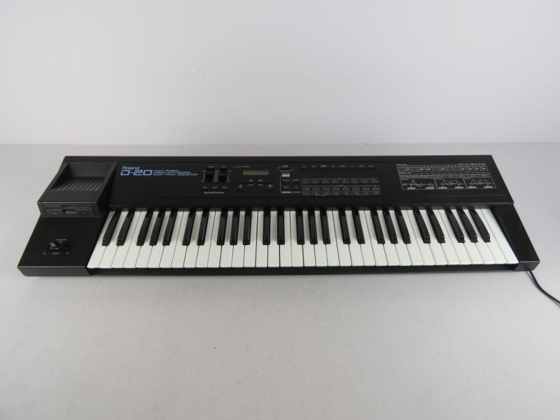 Roland D-20 Multi Timbral Linear Synthesizer Multi Track Sequencer