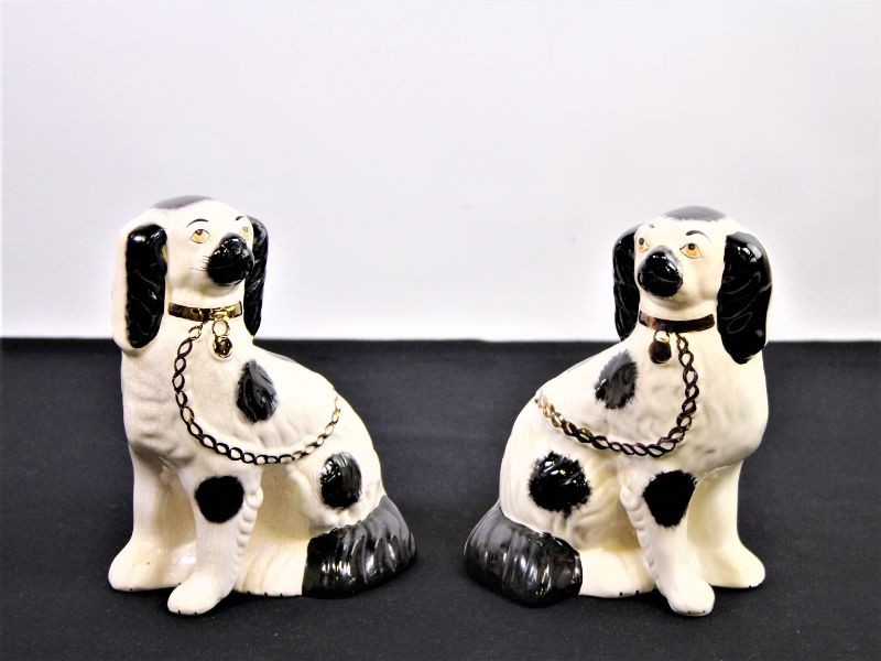 aardewerk beelden Staffordshire honden - Art - De Kringwinkel