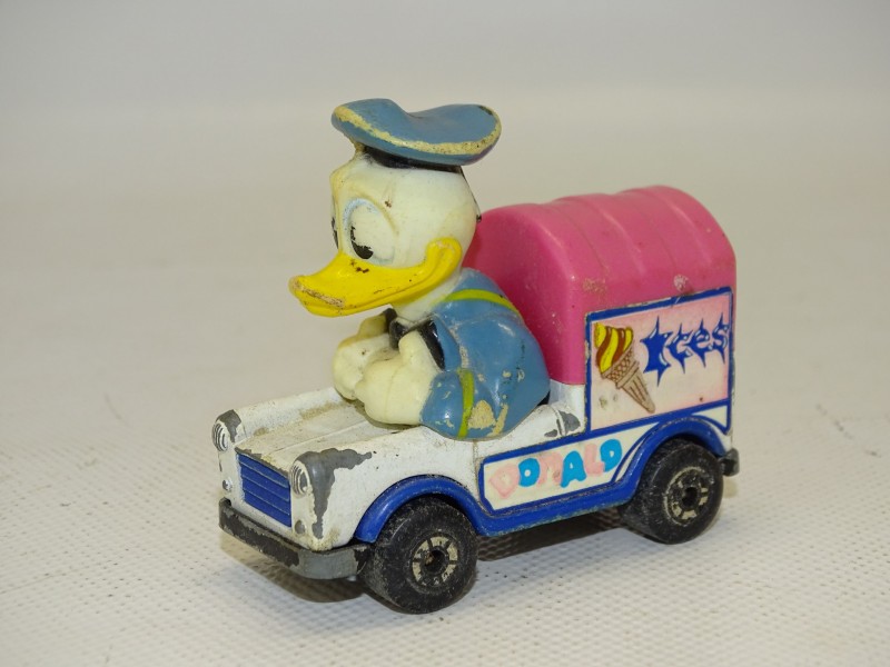 Matchbox Donald Duck, Ice Cream Truck, Walt Disney Series, 1980