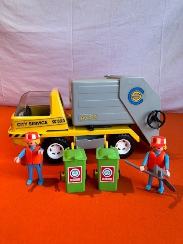 Playmobil set vuilniswagen