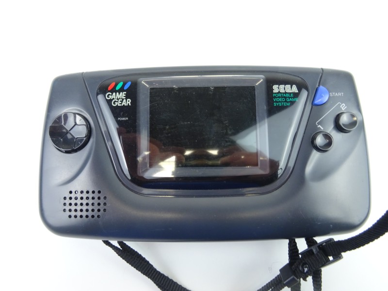 Werkende Sega Game Gear Console + Per Monaco GP Spel