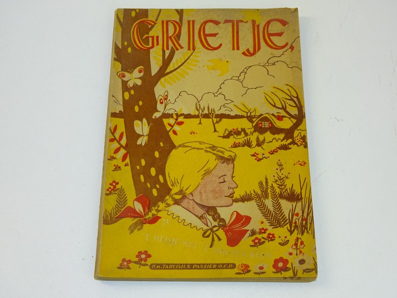 Boek Eerste Druk, Grietje: Het Meisje Met Het Houten Been, 1952