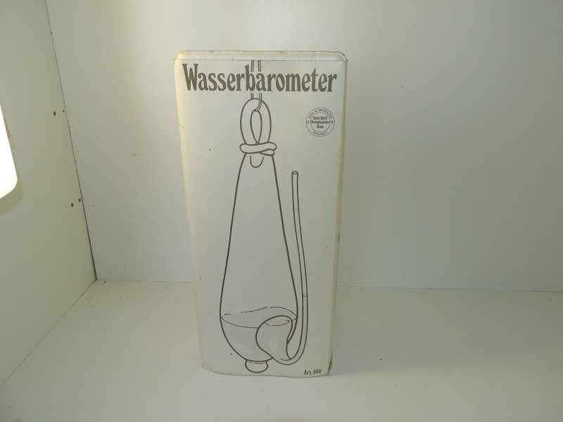 Waterbarometer / Donderglas, Made in Swiss