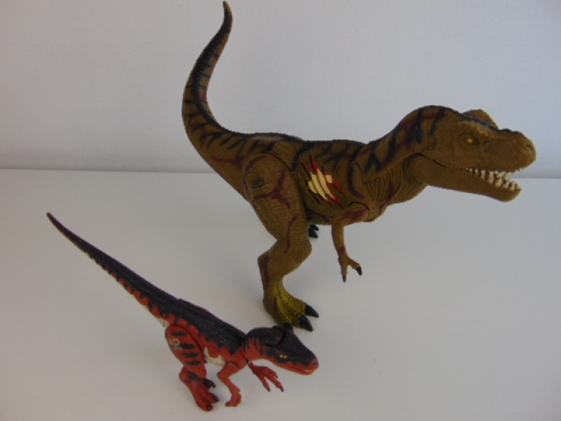 2x Jurassic Park Dinosaurus Hasbro (1997-2000)