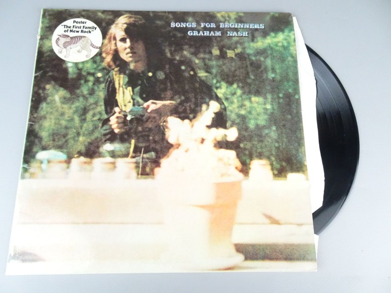 Vinyl album: Graham Nash, Songs for Beginners.