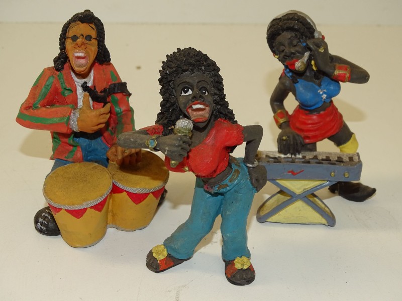 Figuren Reggae Band, Zangeres, Keyboard, Drums