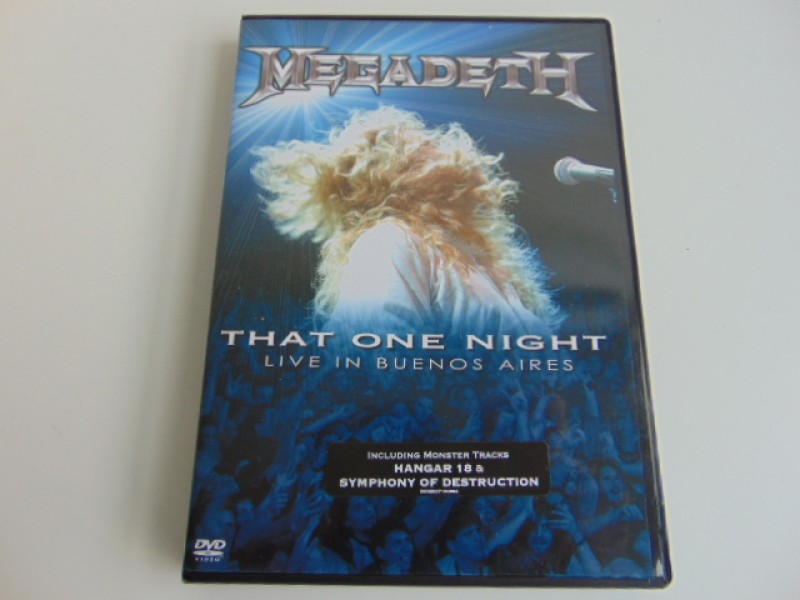 DVD, Megadeth: That One Night, Live In Buenos Aires, 2007