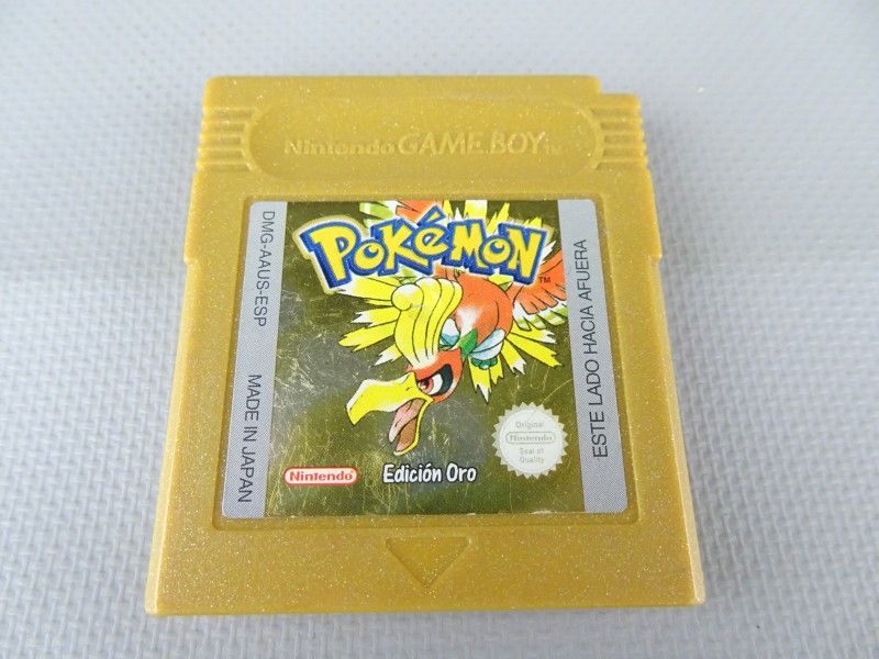 Nintendo Game Boy spel: Pokémon Edición Oro (Spaanse versie)