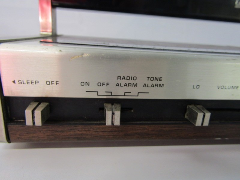 Vintage Zenith J465W Alarm klok, Jaren 70-80