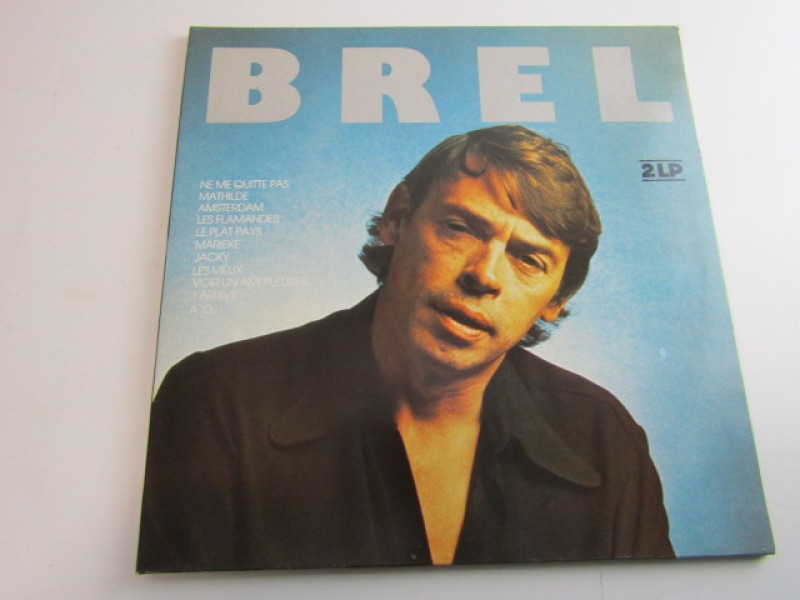 Dubbel LP Jacques Brel , Brel, 200 278, 1967