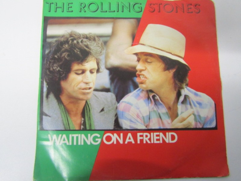 Single, The Rollings Stones Waiting For A Friend, 1981