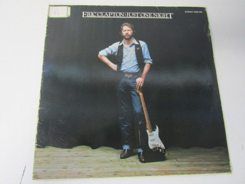 Dubbel LP, Eric Clapton, Just one Night, 1980
