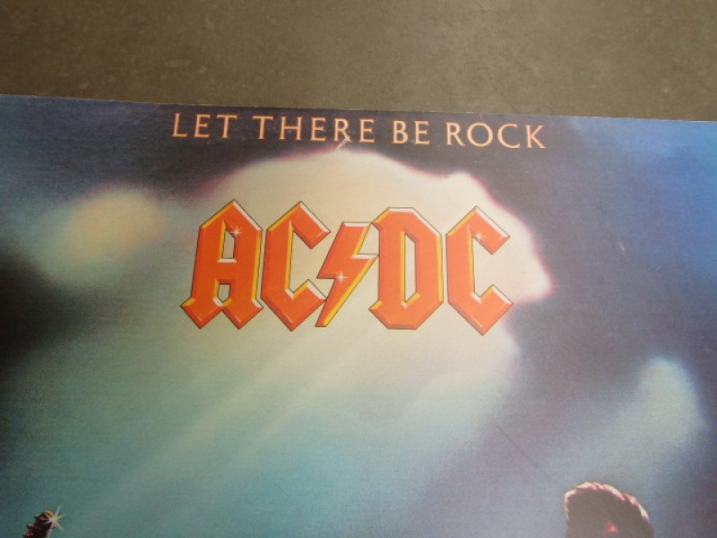 Grote prent, AC/DC, Let There Be Rock.