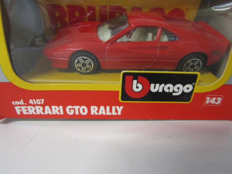 Schaalmodel Ferrari GTO Rally, Bburago, 1/43