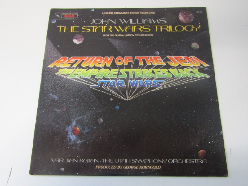 LP, The Star Wars Trilogy Music, John Williams, 1983