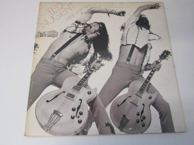 LP, Ted Nugent, Free-For- All , 1976