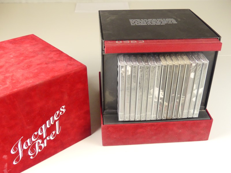 Jacques Brel: CD-box met boekje 2003
