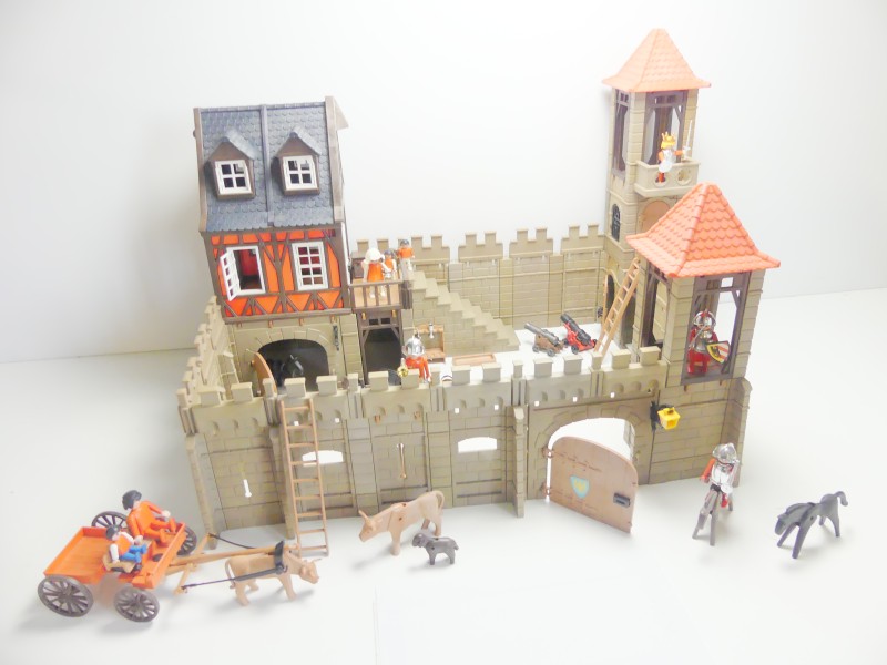Playmobil kasteel + middeleeuwse herberg 1977