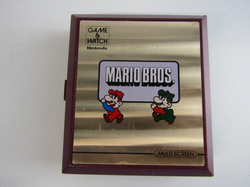 Nintendo Game & Watch, Mario Bros, Multiscreen, 1983