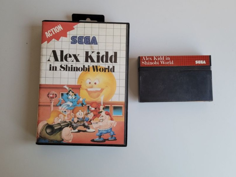 Videogame Sega: Alex Kidd in Shinobi World