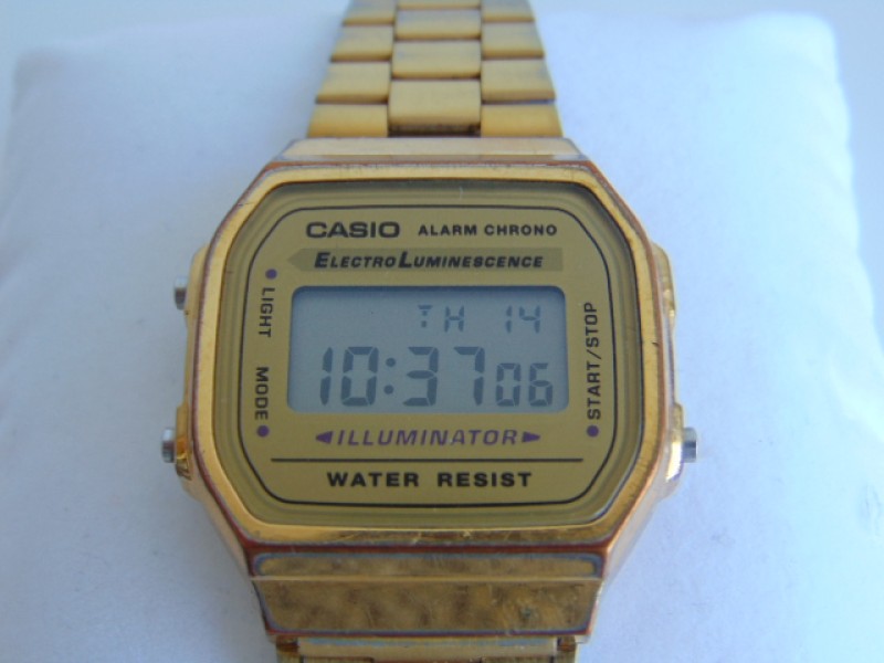 Werkend Horloge: Casio, Illuminator