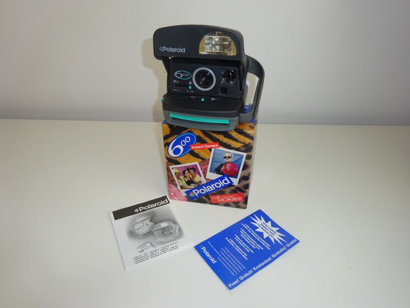Fototoestel: Polaroid 600 Instant Camera