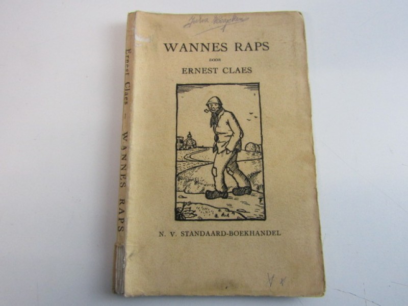 Boek, Wannes Raps, Ernest Claes, 1941, 4de druk