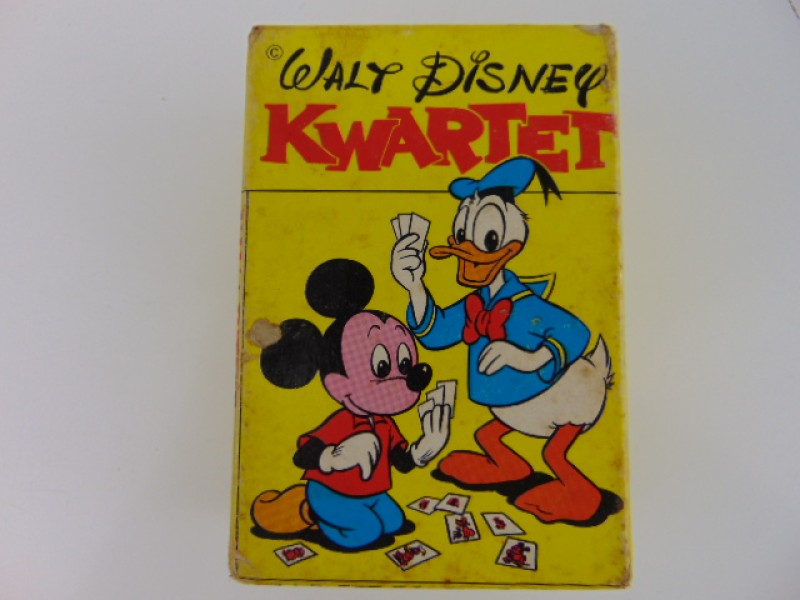 Vintage Kwartet: Walt Disney, Made in Holland by Selecta
