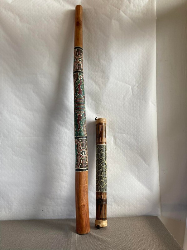 Didgeridoo en rainstick
