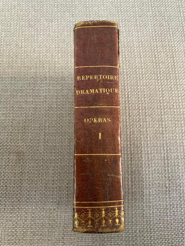 Antiek boek: Répertoire dramatique: Opéras 1 (1838)