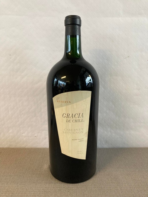 5 liter wijnfles showmodel: Gracia de Chile (Reserva)
