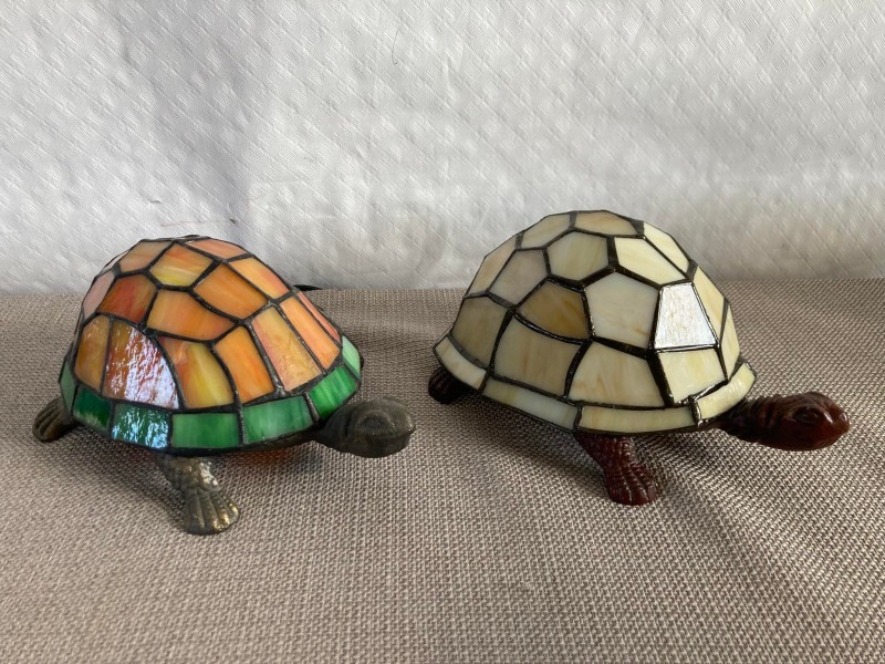 2 schildpadlampjes