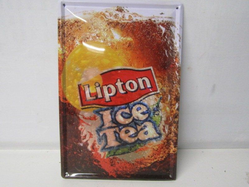 Blikken Reclamebord, Lipton Ice Tea