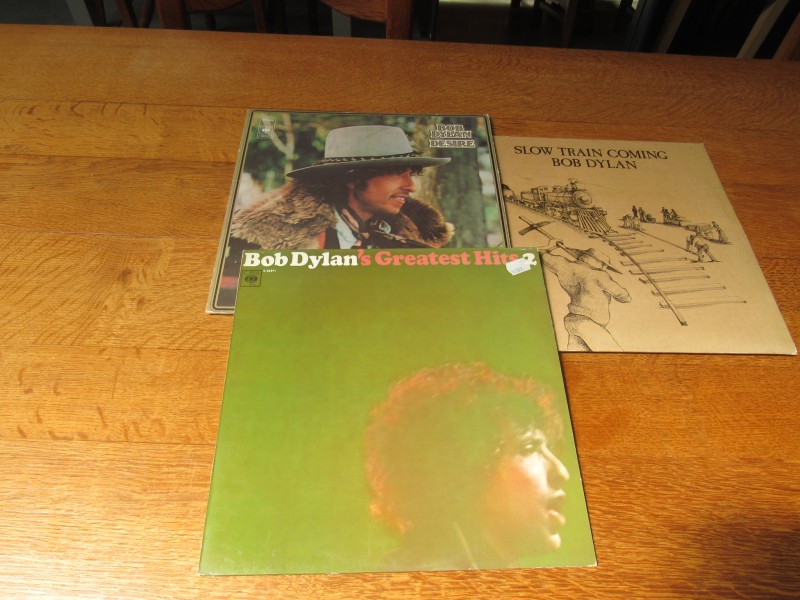 3 LP's Bob Dylan