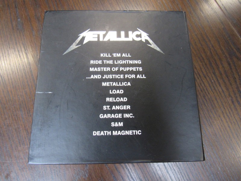 Metallica box set uit Japan