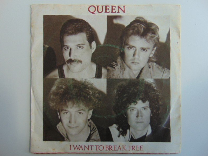 Single, Queen: I Want To Break Free, 1984 - Kringwinkel