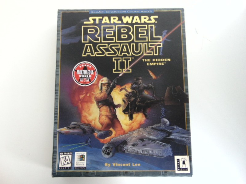Computerspel: Star Wars, Rebel Assault II, IBM, Lucas Arts, 1995