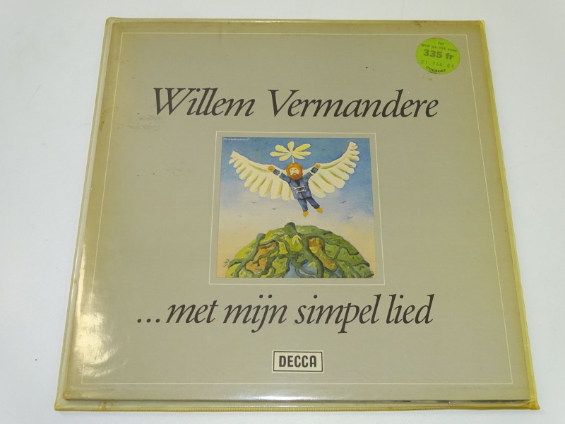 LP Willem Vermandere, Met Mijn Simpel Lied, 1976